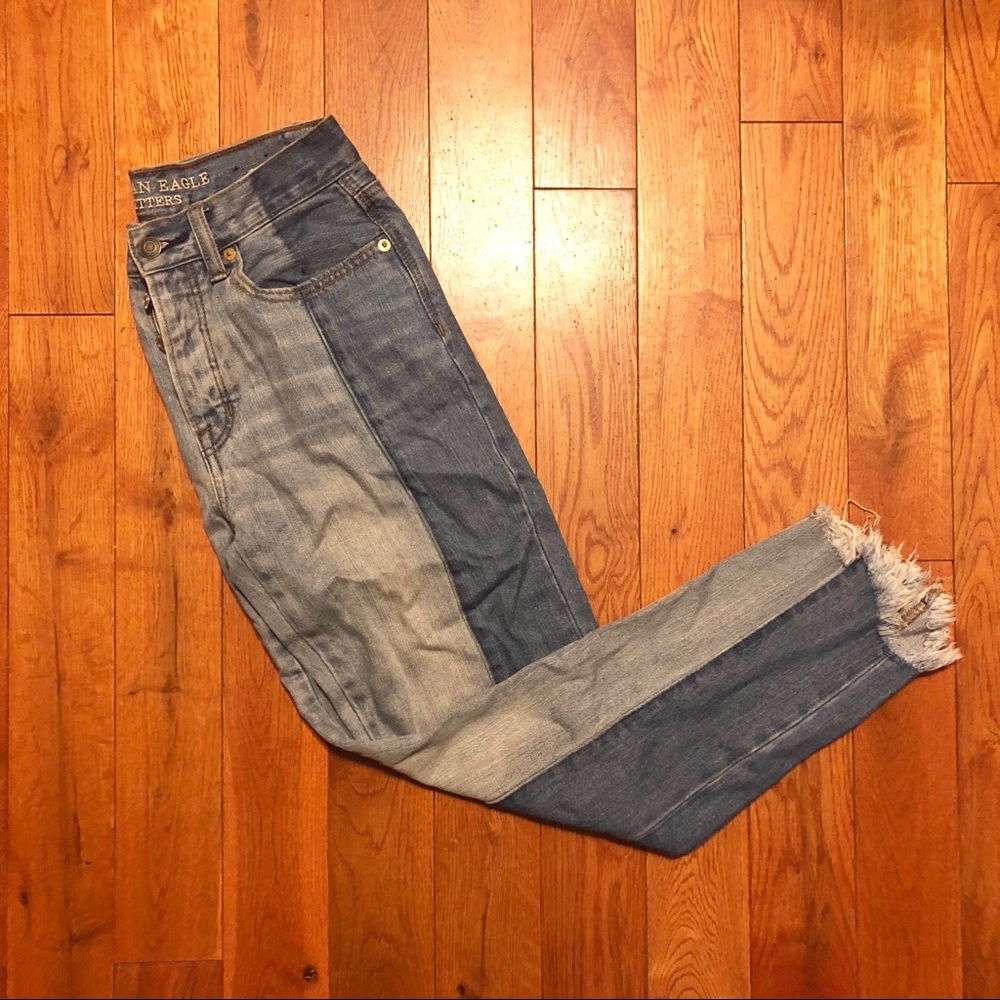 American Eagle Two Tone Jeans